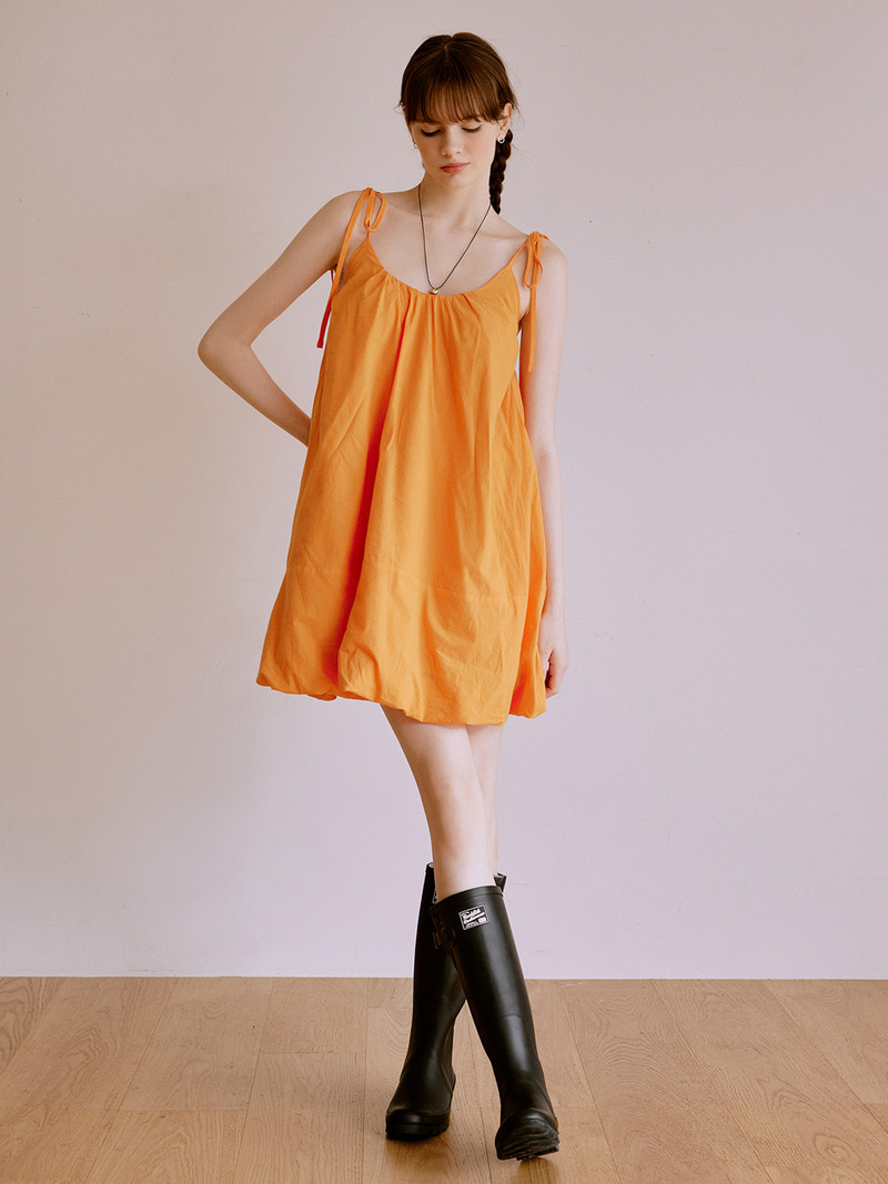 Bunny string dress (orange)