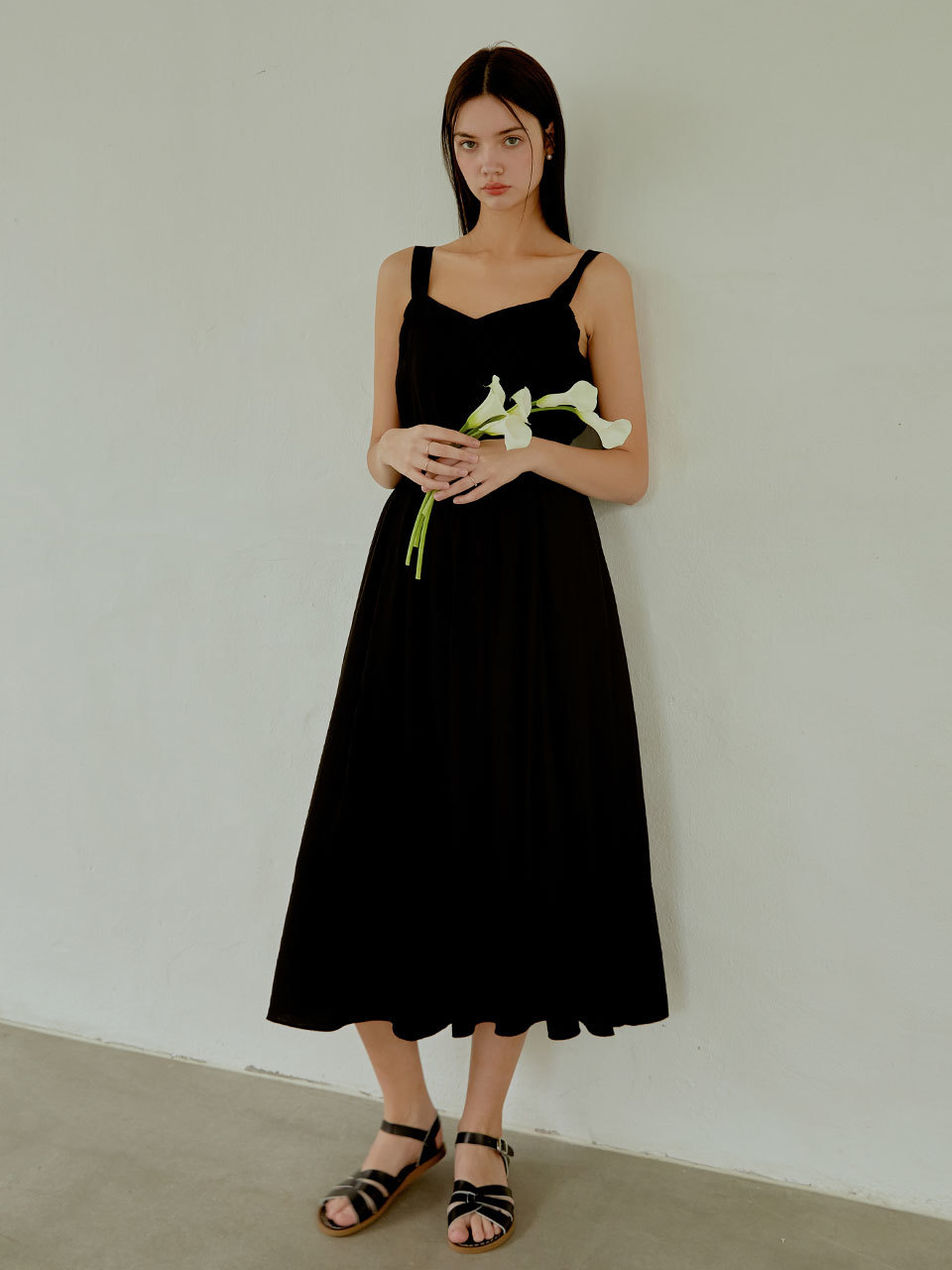 [REFURB] Jasmine strap dress (black)